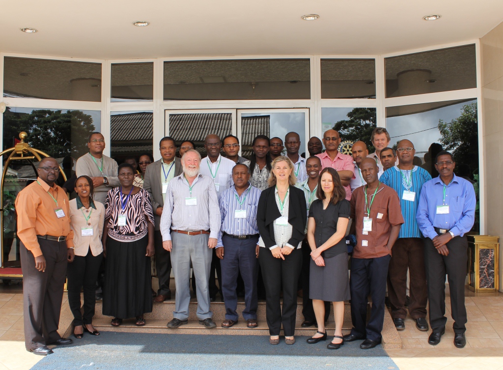 Adoption Pathways project partners, Chimoio Mozambique. Photo Credit Liz Ogutu, AIFSC