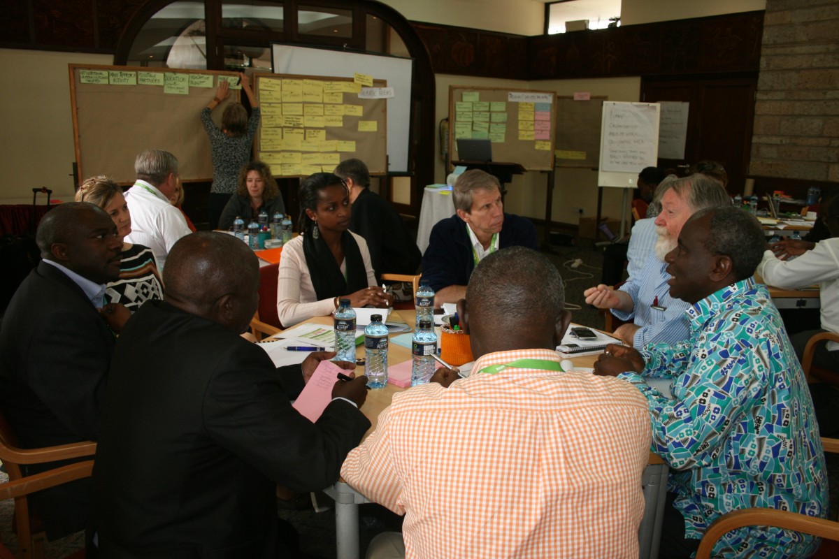 Participants at the AIFSC/ILRI nutrition workshop in Nairobi, Kenya. Photo credit B Anderson-Smith, AIFSC
