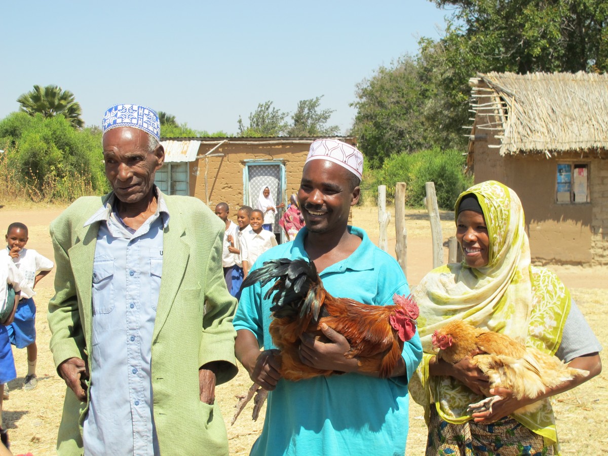 A diverse diet including foods rich in protein is vital to child development. Our poultry project is investigating the role that integrated family poultry and crops can play in improving child nutrition in Tanzania and Zambia (Photo S Ingleton 360°)