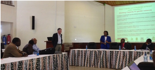 Review meetings held at the Kenya Agriculture and Livestock Research Organisation in Nairobi, Kenya
