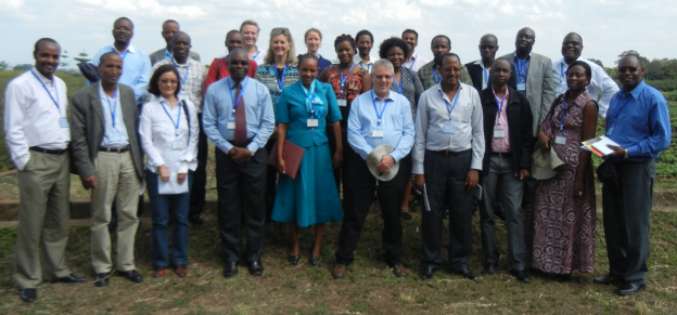 Participants from the inception workshop - World Vegetable Center, Tanzania. Credit: AVRDC