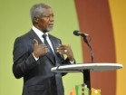 Kofi Annan at AGRA forum. Photo: AGRA