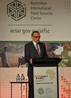 The Hon Bob Carr, Minister for Foreign Affairs, announcing the new fund at the opening of the forum. Photo M Gyles ACIAR
