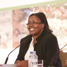 Dr Sibanda presenting at the AIFSC Conference in 2012. Photo T Pascoe, Tim Pascoe Photography.