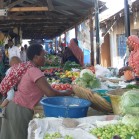 Village market in Tanzania. (Photo: W Henderson AIFSC)