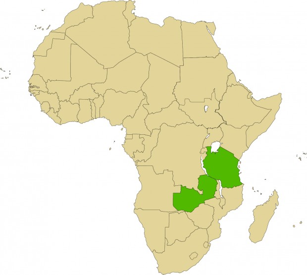 Tanzania and Zambia